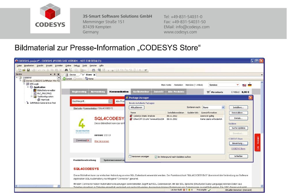 The CODESYS Store - Your automation apps at a click